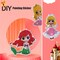 Diamond Art Kits for Kids – 5D DIY 24PCS Cartoon Princess Diamond Sticker Painting Kit, Gem Art Crafts for Girls & Boys, Beginner-Friendly